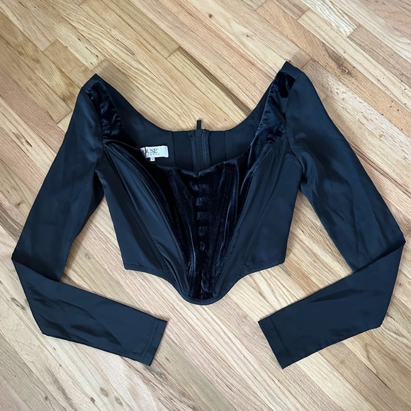 NWT House of CB Long Corset Top - Picture 2 of 4